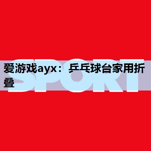 爱游戏ayx：乒乓球台家用折叠