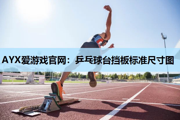 乒乓球台挡板标准尺寸图 乒乓球台挡板标准尺寸图